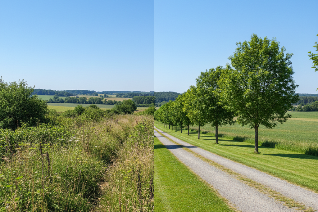 Gallery brush-clearing and land-management services